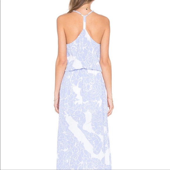 Karina Grimaldi Draco Maxi Dress in Periwinkle - Picture 5 of 6